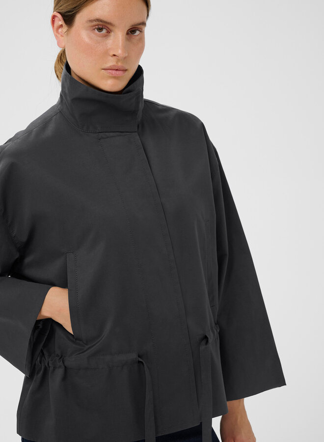 Manteau InWear Gracelynn à col montant bleu marine