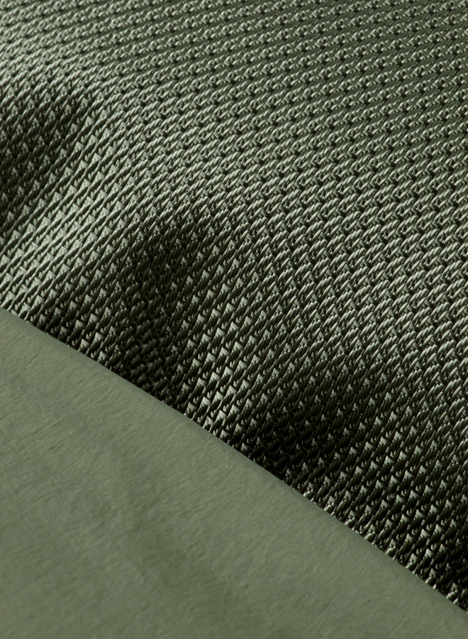 Manteau Scotch & Soda à capuche vert thym