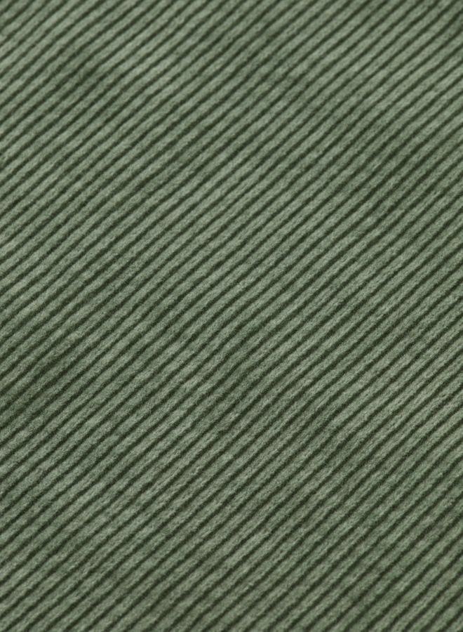 Chemise Scotch & Soda en corduroy vert thym