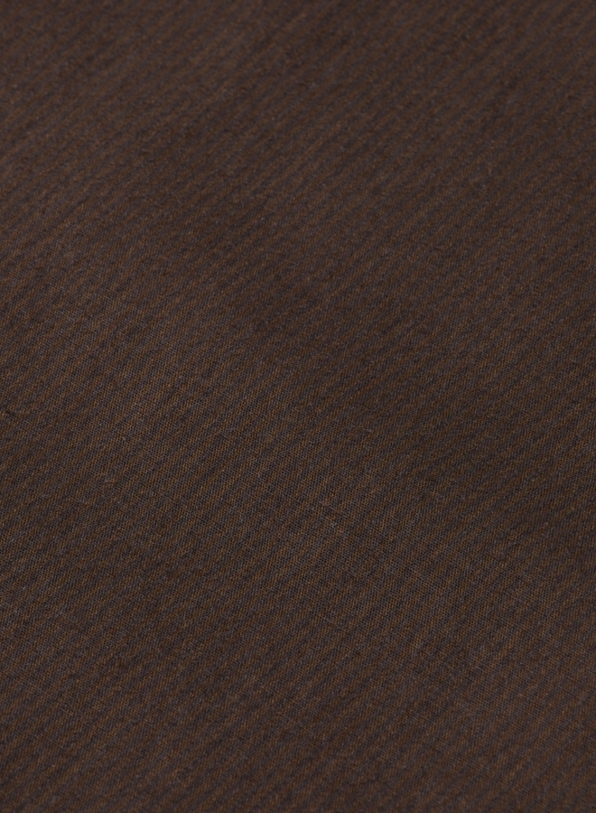 Chemise Scotch & Soda brune rayée noire