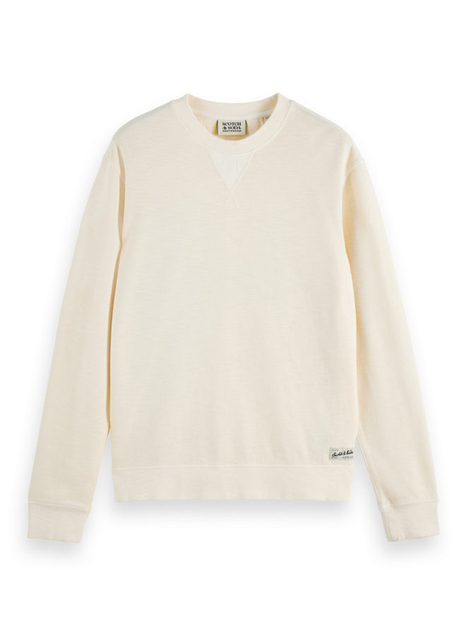 Chandail Scotch & Soda à manches longues écru