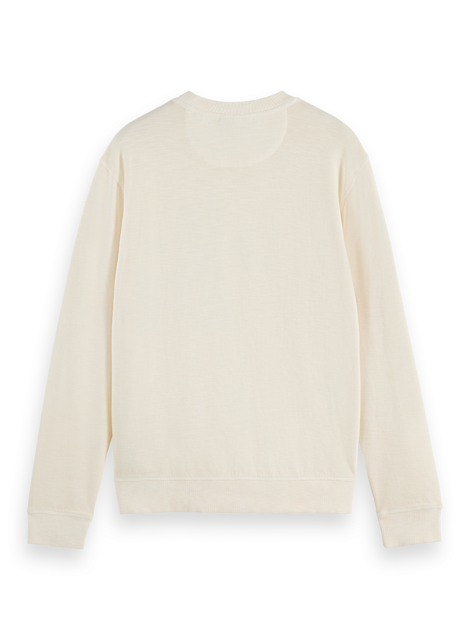 Chandail Scotch & Soda à manches longues écru