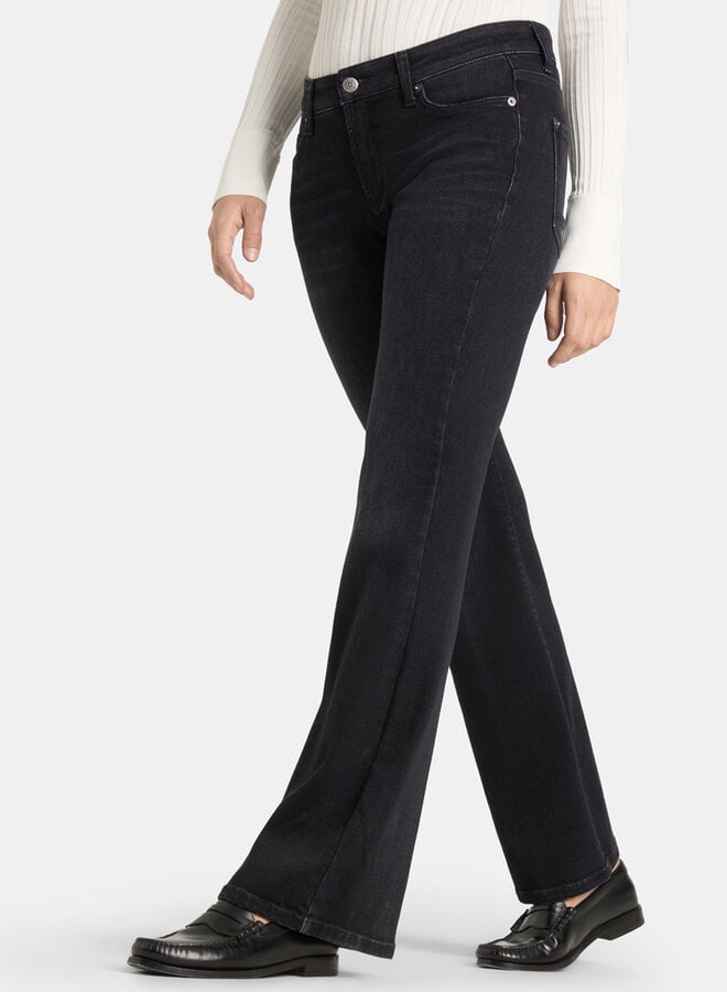 Jeans Cambio Paris Flared à jambes évasées noir délavé