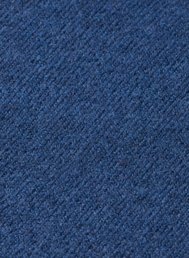 Tricot Scotch & Soda à col rond bleu cobalt