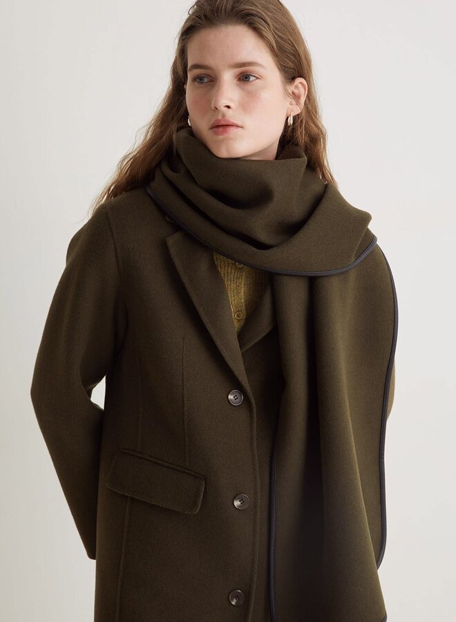 Manteau Yerse Ralph vert olive