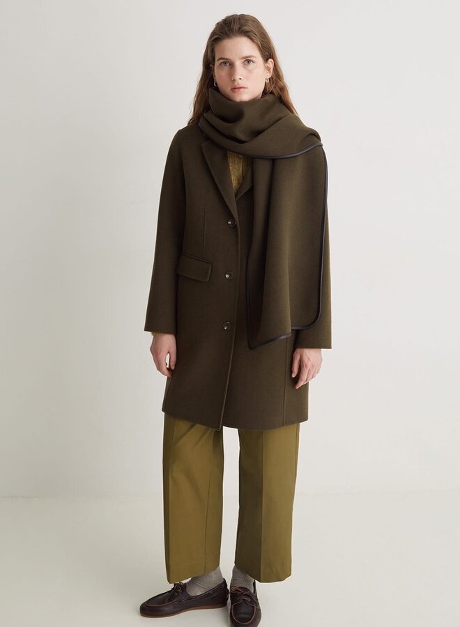 Manteau Yerse Ralph vert olive