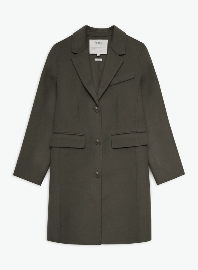 Manteau Yerse Ralph vert olive