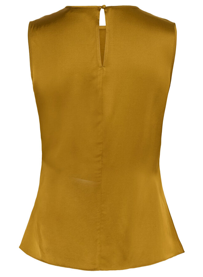 Haut InWear Kayla sans manches satiné tapenade