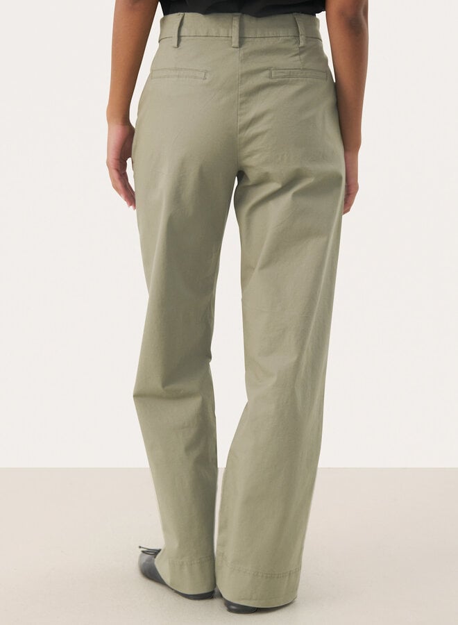 Pantalon Part Two Belme vert vétiver