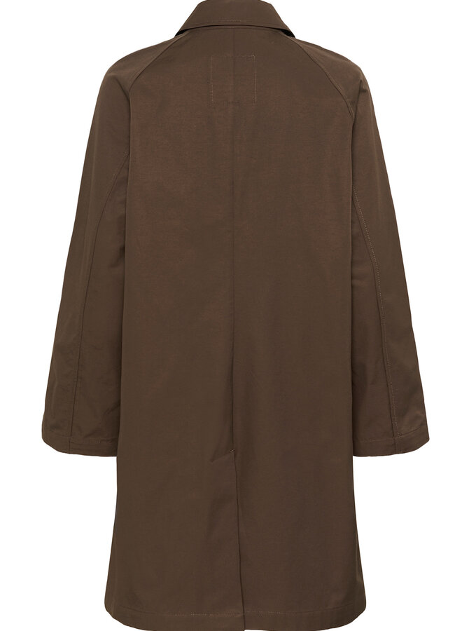 Trench Part Two Ettie brun chocolat