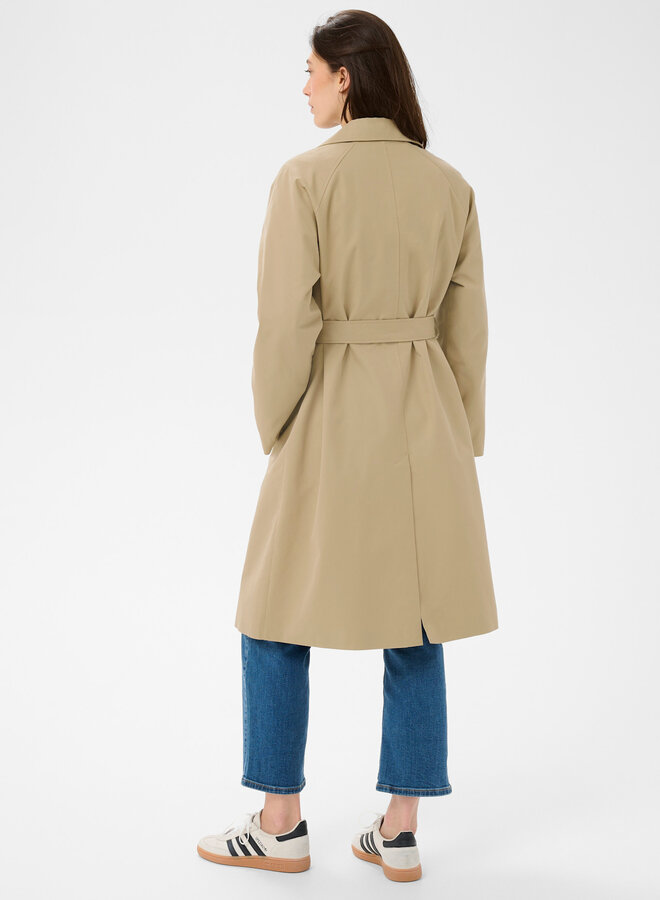 Trench Part Two Aubrie beige travertin