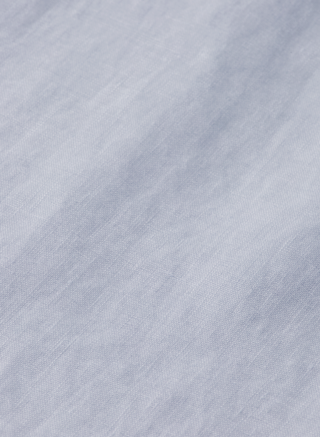 Chemise Scotch & Soda en lin bleu lavande