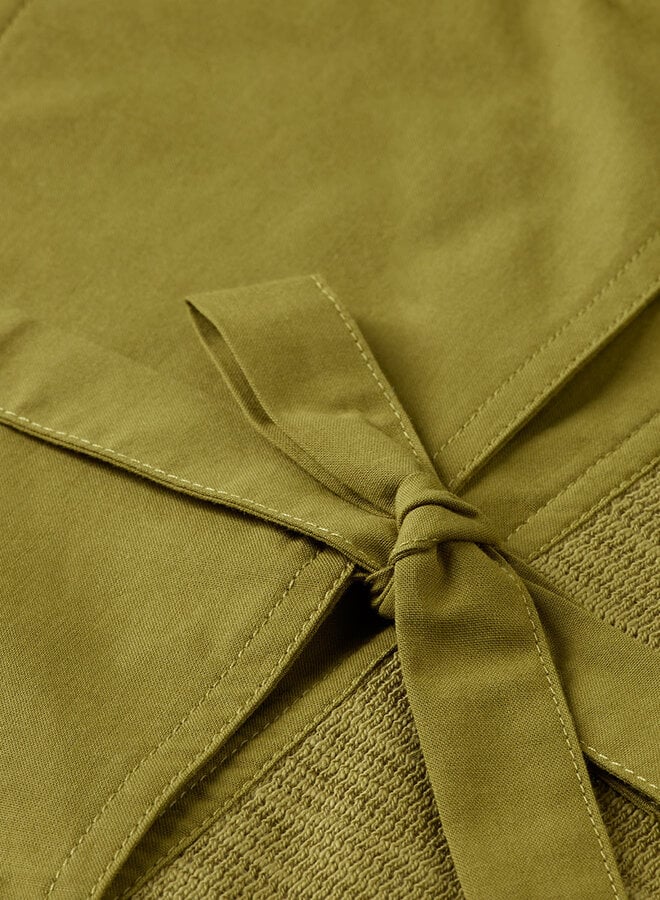 Chandail Scotch & Soda avec boucles vert citrine