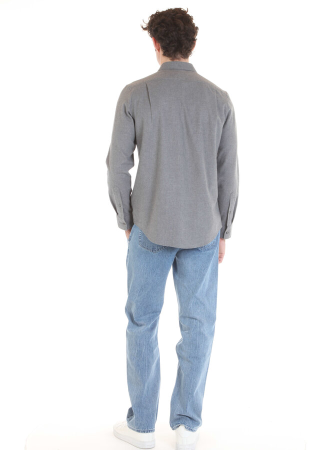 Chemise Michael Kors en flanelle grise pâle