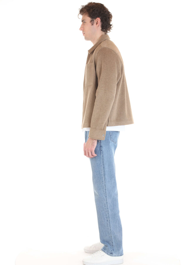 Jacket Michael Kors en flanelle beige camel