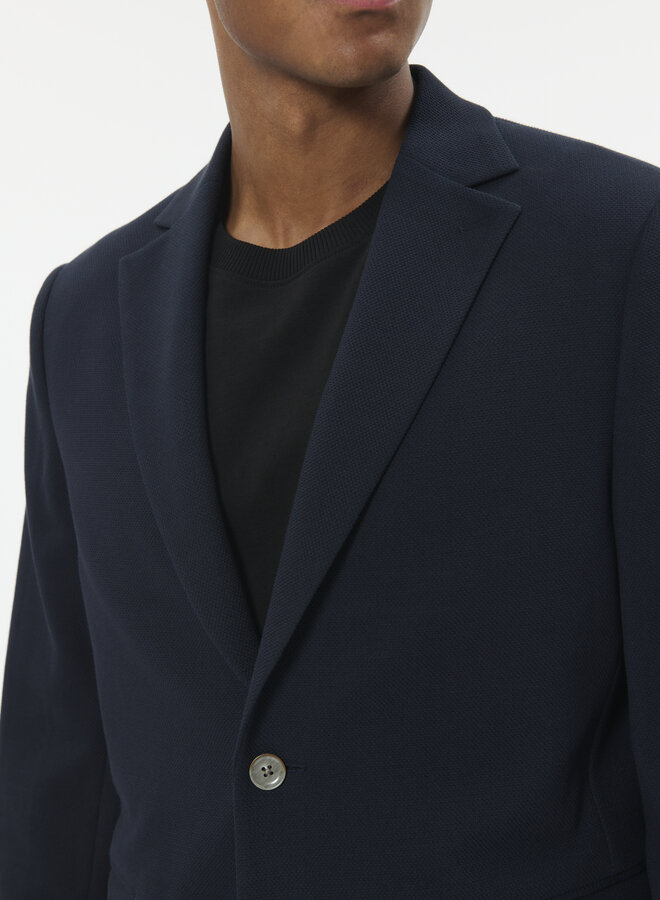 Veston Matinique George en jersey bleu marine