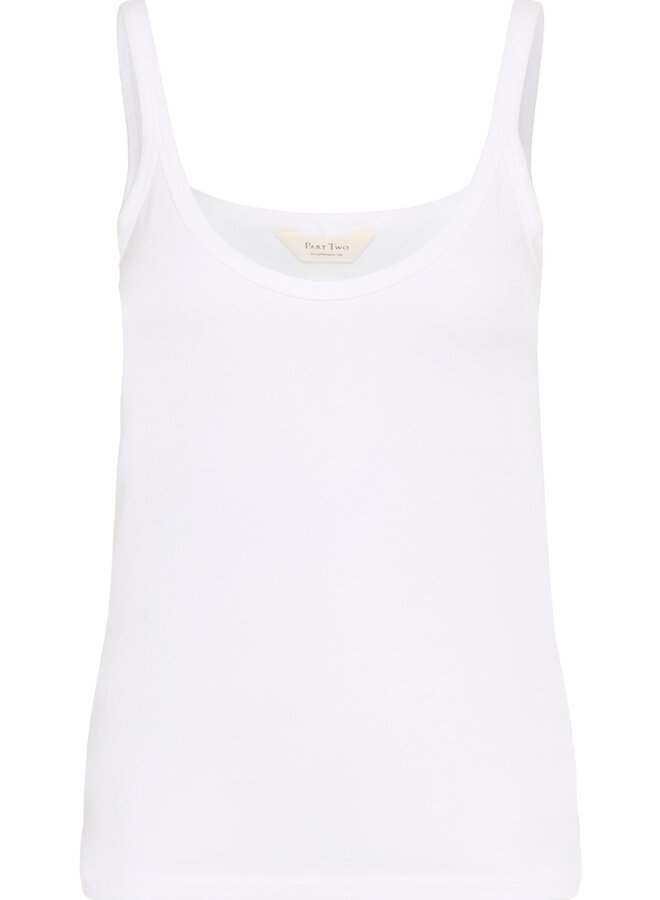 Camisole Part Two Nelie à bretelles blanche