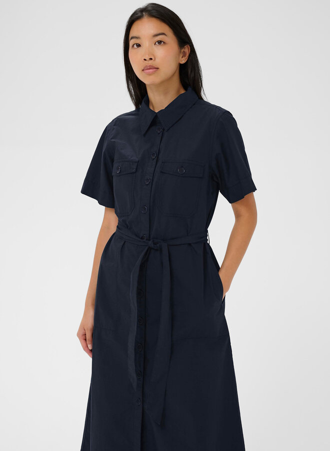 Robe chemisier Part Two Ariel marine