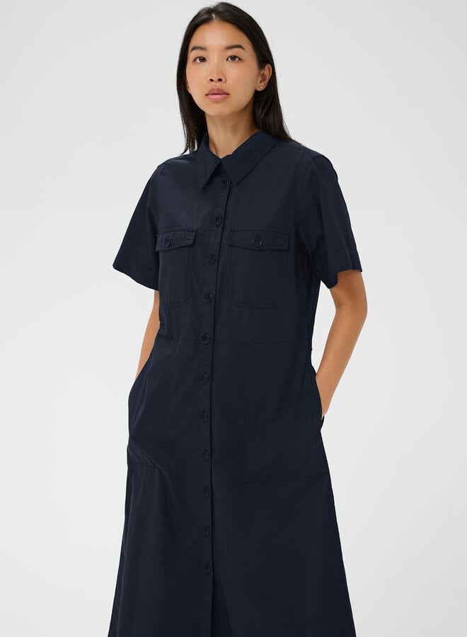 Robe chemisier Part Two Ariel marine