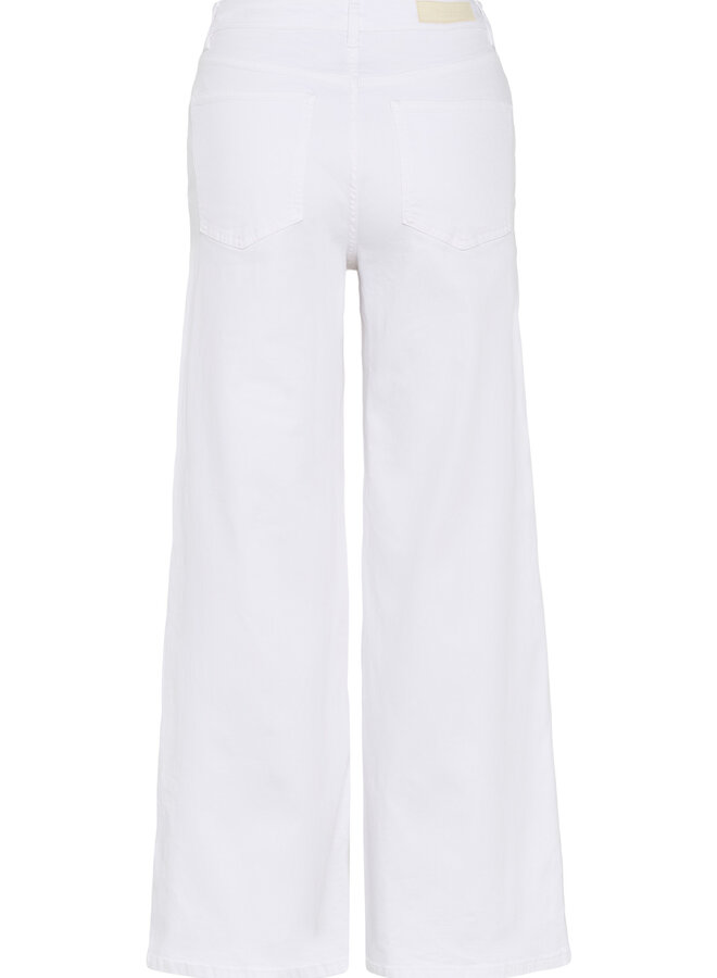Jeans Part Two Safina à jambes larges blanc