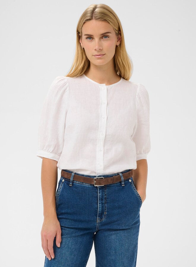 Ceinture Part Two Alikka en suède brune