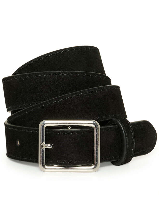 Ceinture Part Two Alikka en suède noire