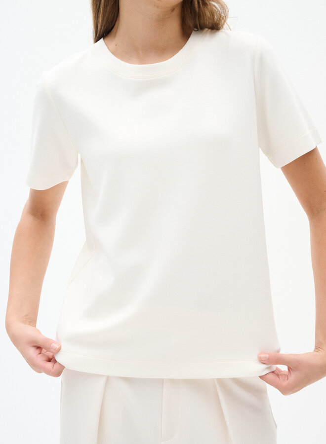 T-shirt InWear Vincent Karmen à col rond écru