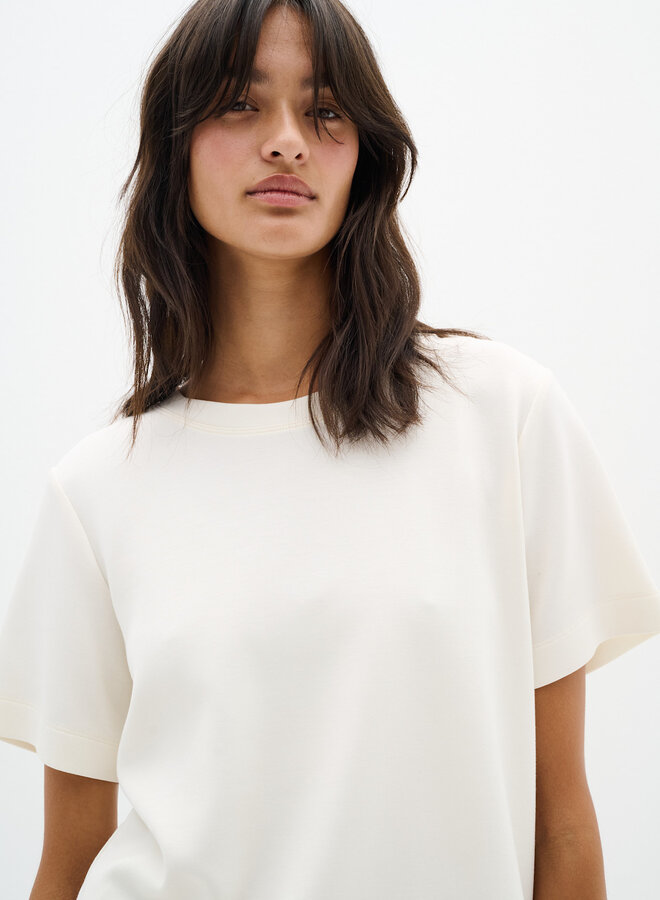 T-shirt InWear Vincent Karmen à col rond écru