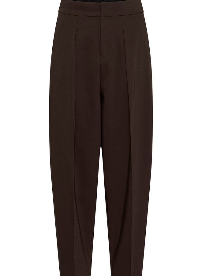 Pantalon InWear Zella Barrel brun café