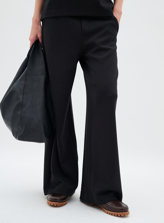 Pantalon InWear Gincette à jambes larges noir