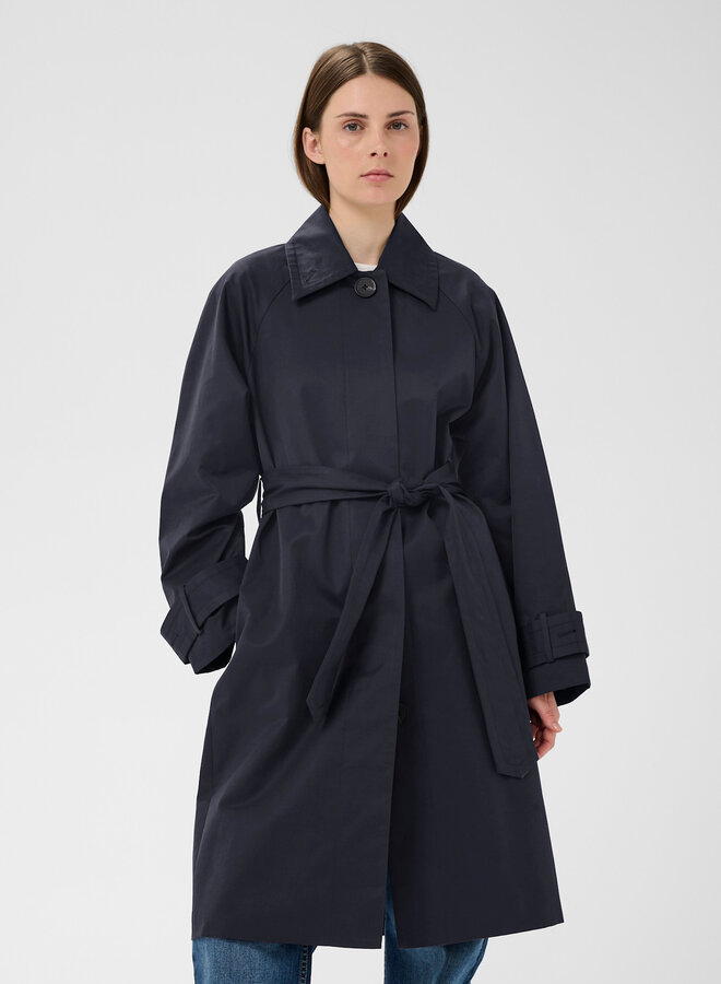 Trench InWear Hinona bleu marine