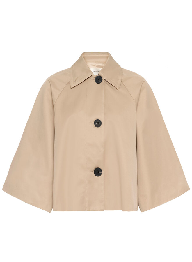 Trench InWear Hinona Cape court beige sable