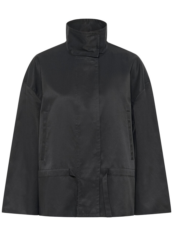 Manteau InWear Gracelynn à col montant bleu marine