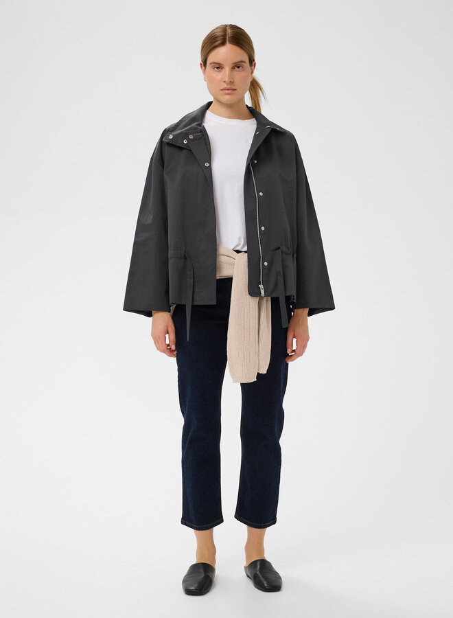 Manteau InWear Gracelynn à col montant bleu marine