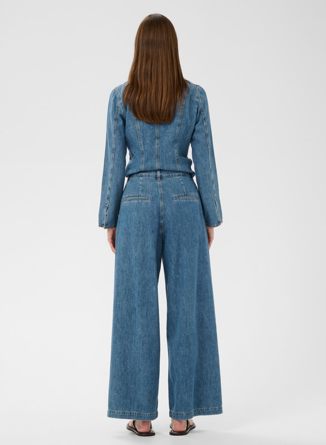 Jeans InWear Dophina à jambes larges bleu délavé