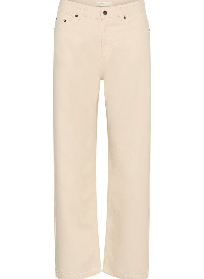 Jeans InWear Dilys à jambes larges beige écru