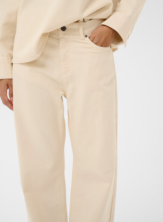 Jeans InWear Dilys à jambes larges beige écru