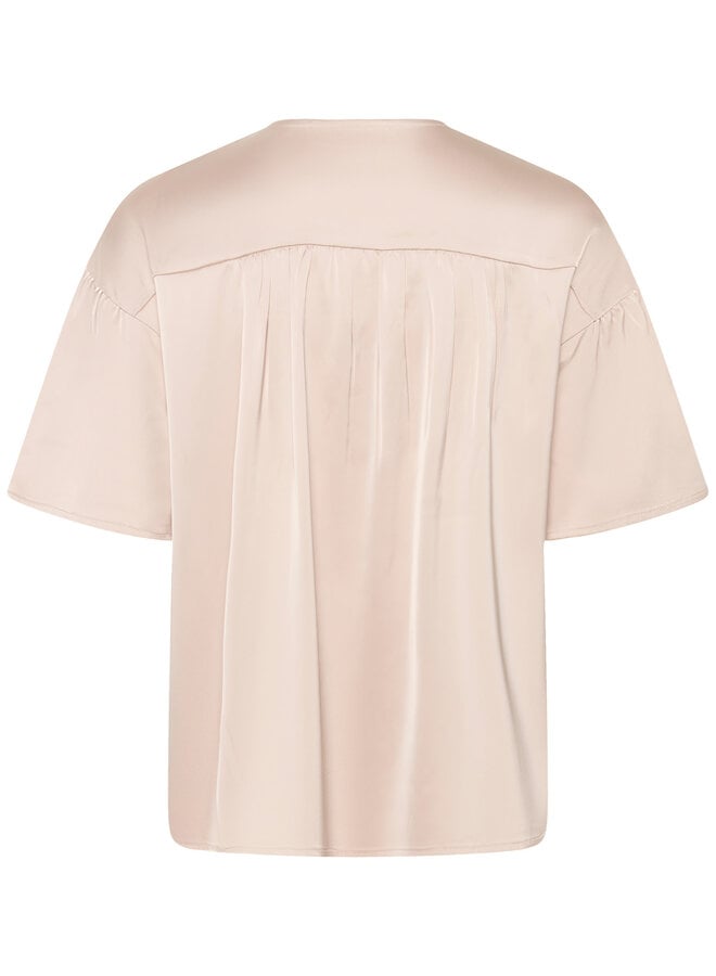 Haut InWear Lake à manches courtes satinée beige brume