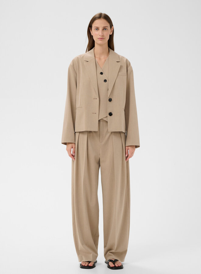 Veston InWear Cierra ample & court beige