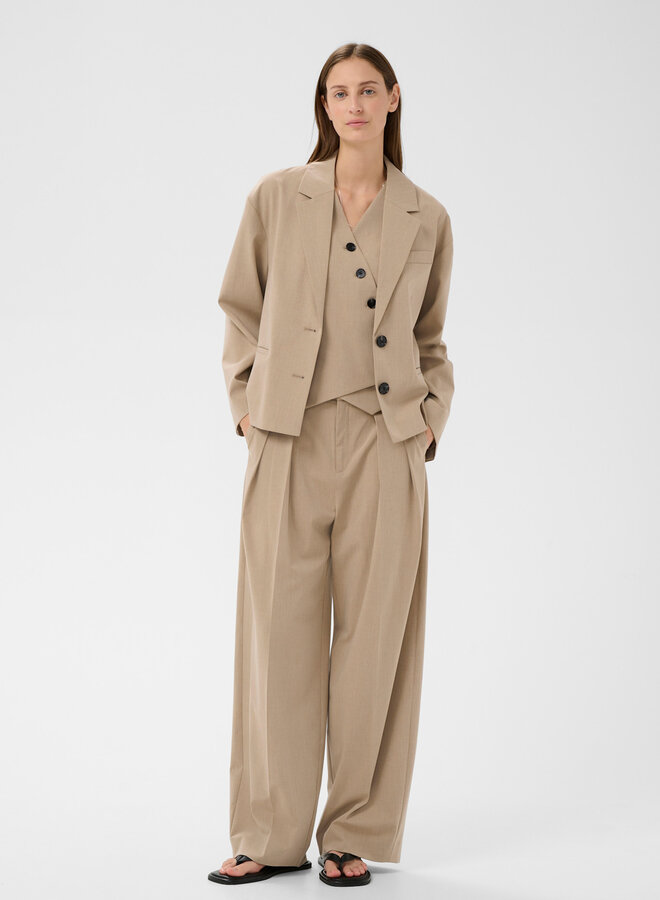 Veston InWear Cierra ample & court beige