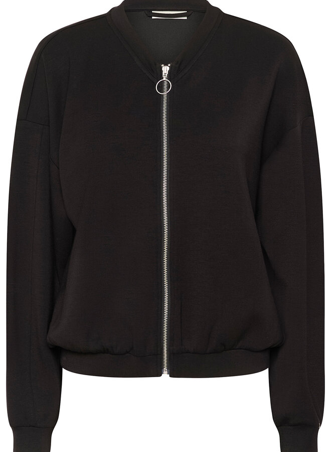 Jacket bomber InWear Sim Vincent à zip noir