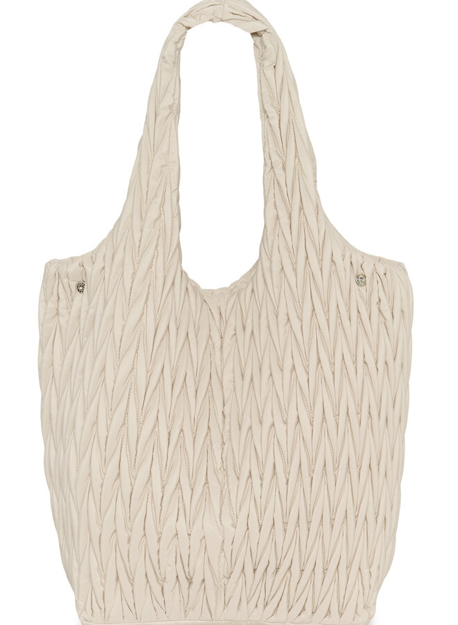 Sac porté à l’épaule InWear Samy matelassé ivoire