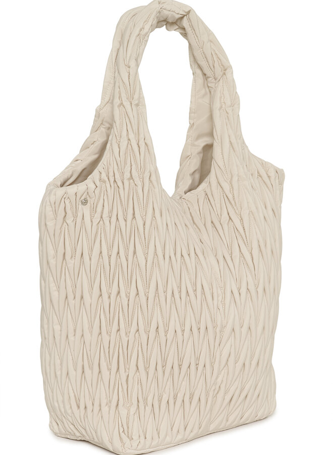 Sac porté à l’épaule InWear Samy matelassé ivoire