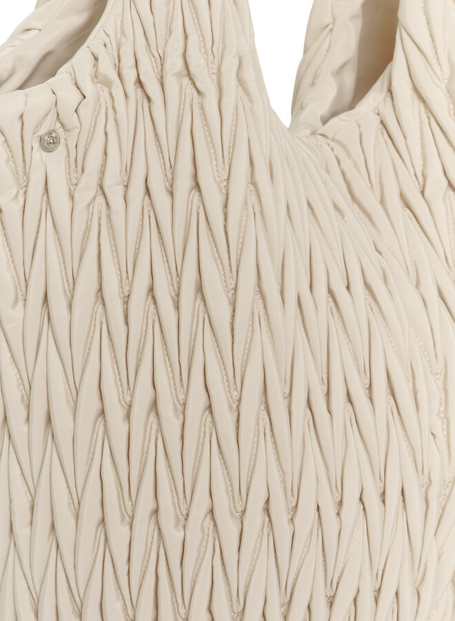 Sac porté à l’épaule InWear Samy matelassé ivoire