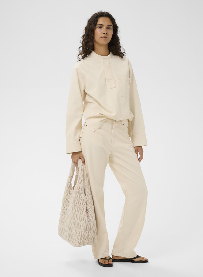 Sac porté à l’épaule InWear Samy matelassé ivoire