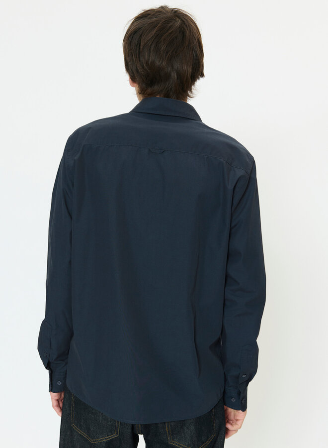 Chemise Matinique Christaldo bleu marine