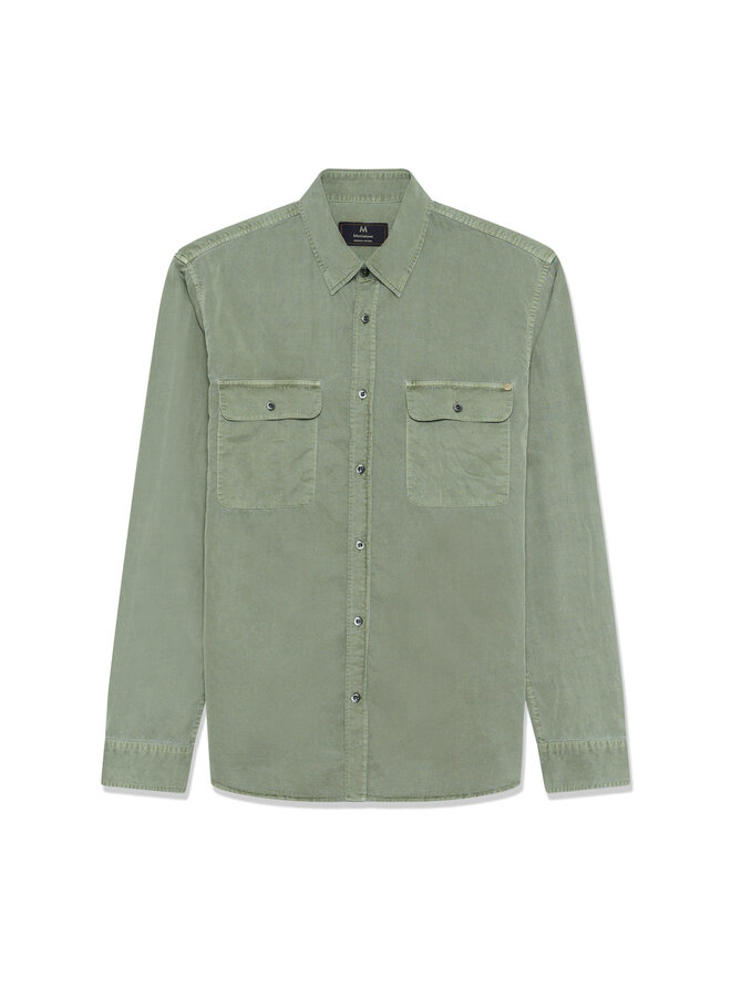 Surchemise Matinique Christaldo Heritage vert marin