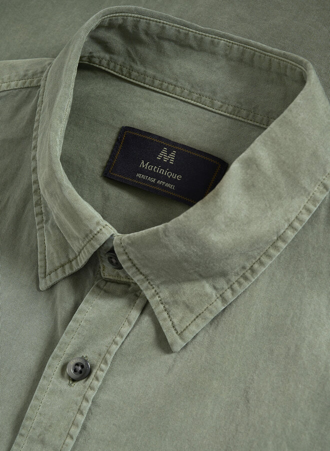 Surchemise Matinique Christaldo Heritage vert marin