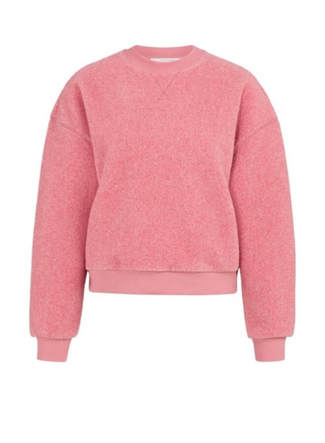 Chandail Yaya bouclé rose gomme