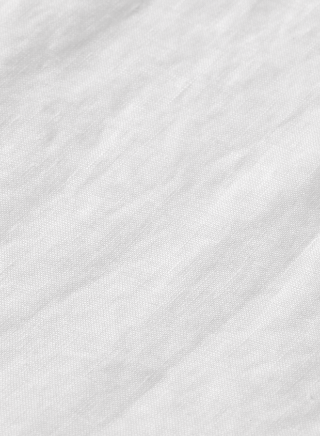 Chemise Scotch & Soda ample en lin blanc cassé